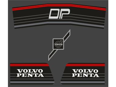 Sticker Set for Volvo Penta 290 DP Sticker Set