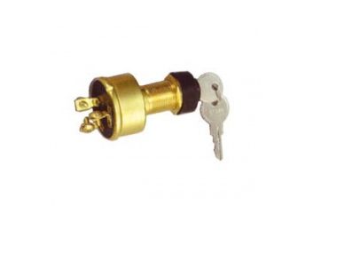 Brass with rubber cap 3 terminals, 3 positions (GS11151)