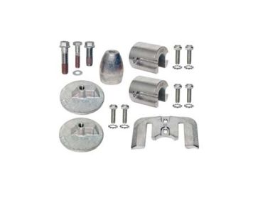 Mercruiser Zinc, Aluminum & Magnesium Anode Kits for Sterndrives Bravo III 2003+ (888761Q04)