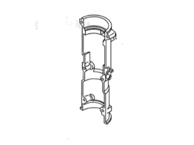 Parsun F4 / F5 Cover, swivel bracket (PAF4-01000005)