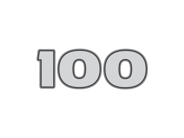 Mercury 100 HP Decal (Rear) (8M0080236)