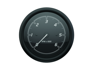 Quicksilver Tachometer Sport (0-6000)