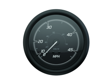Quicksilver Speedometer Sport (45mph)